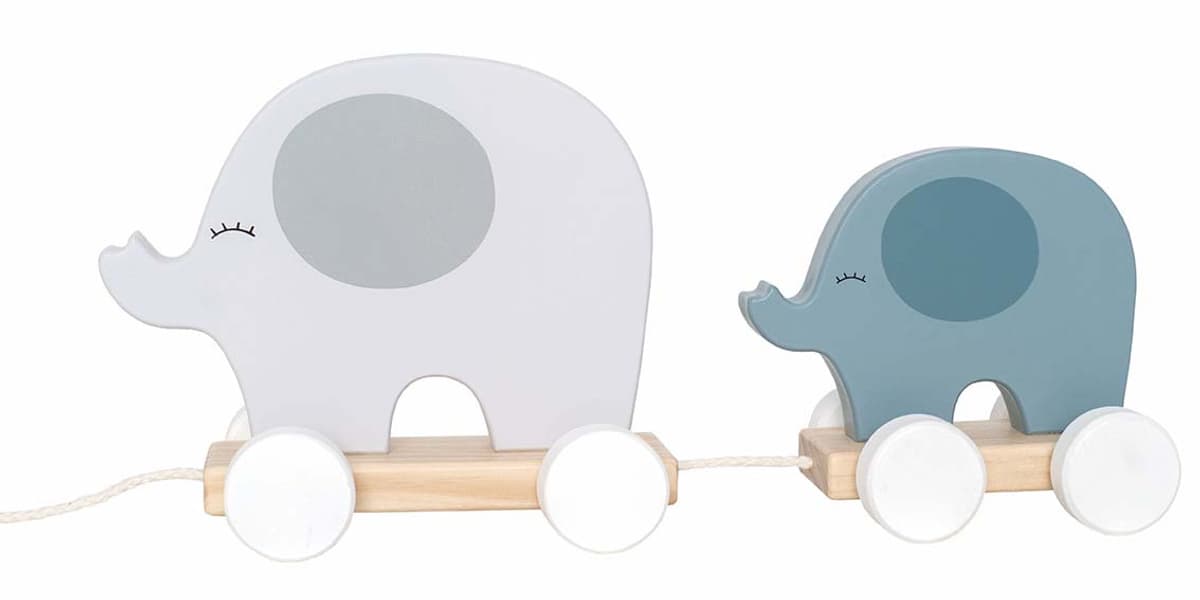 C2515 Dragdjur elefant - Grey-image